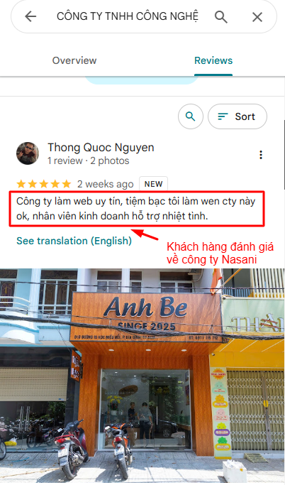 Phốt Nasani? Đánh giá của khách hàng về Nasani