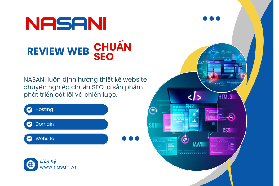 Review dịch vụ web chuẩn SEO Nasani