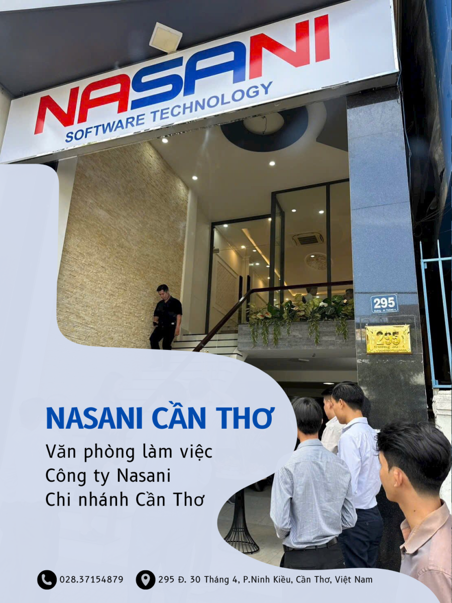 Review văn phòng làm việc Nasani Cần Thơ