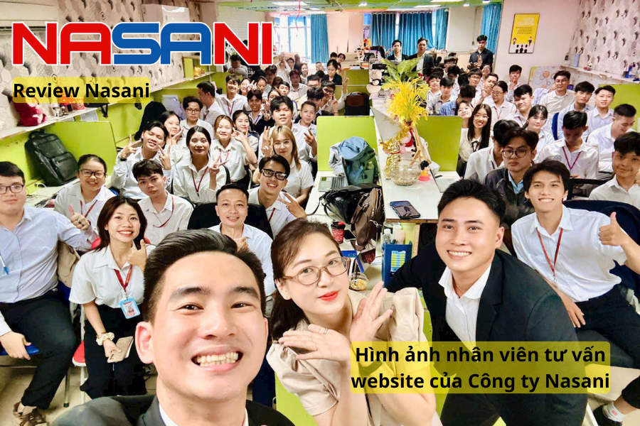 Nhân viên tư vấn website tại Công ty Nasani
