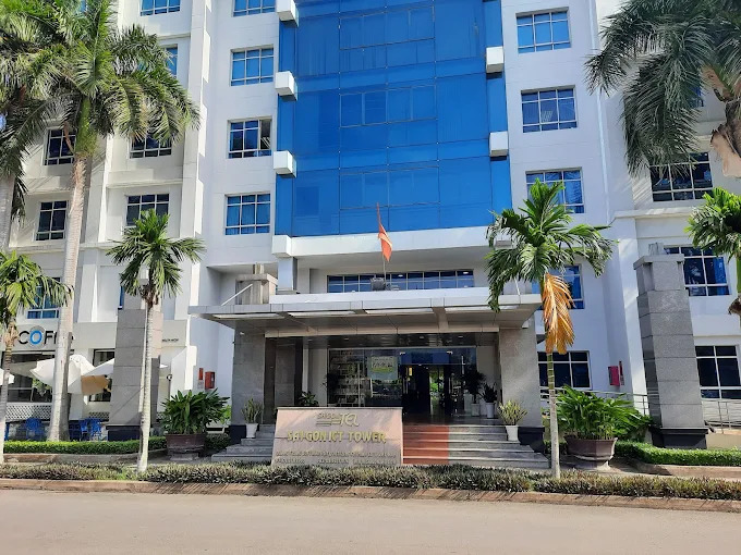 Hình ảnh tòa nhà tại công viên phần mềm Quang Trung